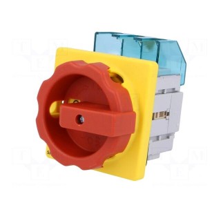 Switch-disconnector | Poles: 3 | for building in | 25A | Stabl.pos: 2