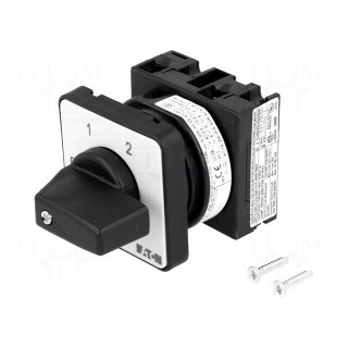 Switch: group | Stabl.pos: 3 | 20A | 0-1-2 | Mounting: for building in
