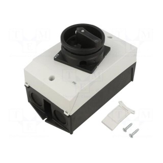 Switch-disconnector | Poles: 3 | for building in | 25A | Stabl.pos: 2
