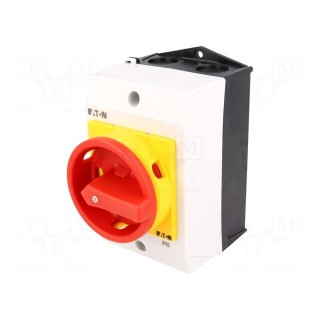 Switch: main cam switch | Stabl.pos: 2 | 20A | OFF-ON | Poles: 3 | 6.5kW