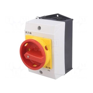 Switch: main cam switch | Stabl.pos: 2 | 20A | OFF-ON | in housing