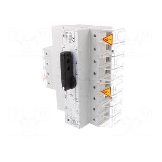 Switch: mains-generator | Stabl.pos: 3 | 160A | I-0-II | Mounting: DIN