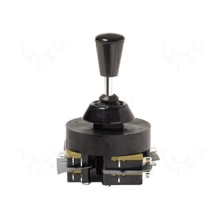 Joystick | with V4NT7 switches | Stabl.pos: 1 | Contacts: SPDT x8