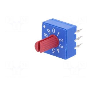 Encoding switch | DEC/BCD | Pos: 10 | Rcont max: 100mΩ | Pitch: 2.54mm