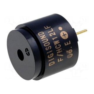 Sound transducer: electromagnetic alarm | 16mm | Sound level: 85dB