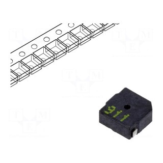 Sound transducer: electromagnetic alarm | SMD | 4kHz | 100mA | 2÷5VDC