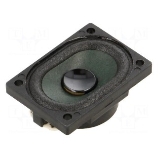 Sound transducer: loudspeaker | -40÷80°C | Sound level: 86dB | P: 2W