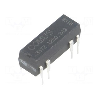 Relay: reed | DPST-NO | Ucoil: 24VDC | 500mA | max.150VDC | 10W | THT