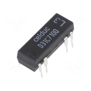Relay: reed switch | SPDT | Ucoil: 24VDC | 500mA | max.100VDC | 3W | PCB