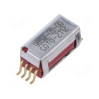 Relay: reed switch | SPDT | Ucoil: 5VDC | 0.2A | max.30VDC | max.30VAC