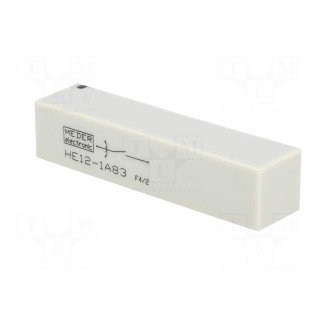 Relay: reed switch | SPST-NO | Ucoil: 12VDC | 5A | max.7.5kVDC | 50W