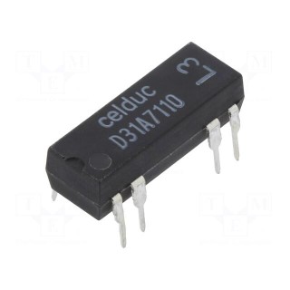 Relay: reed | SPST-NO | Ucoil: 24VDC | 1A | max.100VDC | 10W | Rcoil: 2150Ω