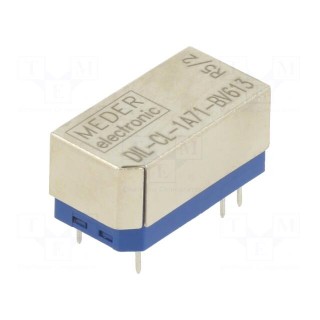 Relay: reed switch | SPST-NO | Ucoil: 24VDC | 1A | max.200VDC | 60mΩ | PCB