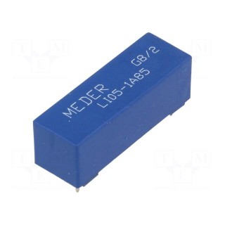 Relay: reed switch | SPST-NO | Ucoil: 5VDC | 2.5A | max.1kVDC | 100W