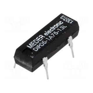 Relay: reed switch | SPST-NO | Ucoil: 5VDC | 500mA | max.500VDC | 125mW