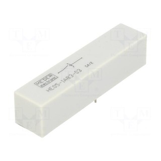 Relay: reed switch | SPST-NO | Ucoil: 5VDC | 5A | max.7.5kVDC | 50W | PCB