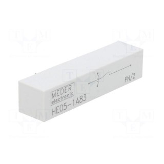 Relay: reed switch | SPST-NO | Ucoil: 5VDC | 5A | max.7.5kVDC | 50W | PCB