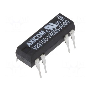 Relay: reed switch | SPST-NO | Ucoil: 5VDC | 1A | max.200VDC | 10W | PCB