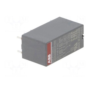 Relay: electromagnetic | DPDT | Ucoil: 110VAC | 8A | max.250VAC | PCB
