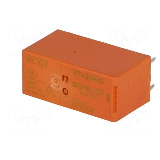 Relay: electromagnetic | DPDT | Ucoil: 115VAC | 8A/250VAC | 8A/30VDC