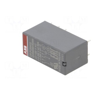 Relay: electromagnetic | DPDT | Ucoil: 120VAC | 8A | max.250VAC | PCB