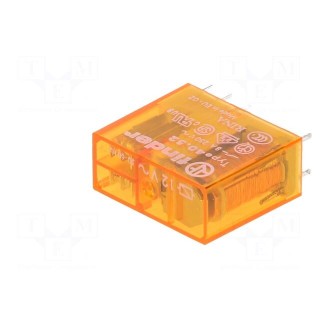 Relay: electromagnetic | DPDT | Ucoil: 12VAC | 8A/250VAC | 8A/30VDC
