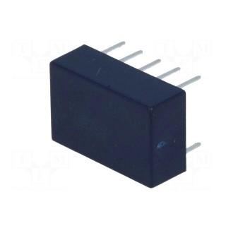 Relay: electromagnetic | DPDT | Ucoil: 12VDC | 0.5A/125VAC | 1A/30VDC