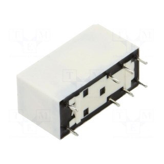 Relay: electromagnetic | DPDT | Ucoil: 12VDC | Icontacts max: 8A | PCB