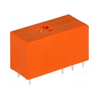 Relay: electromagnetic | DPDT | Ucoil: 230VAC | 8A | 8A/250VAC | PCB