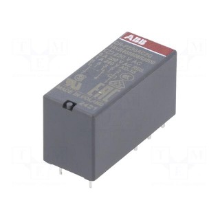 Relay: electromagnetic | DPDT | Ucoil: 230VAC | 8A | max.250VAC | PCB