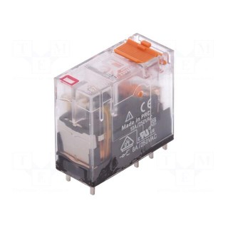 Relay: electromagnetic | DPDT | Ucoil: 230VAC | 8A/240VAC | max.400VAC