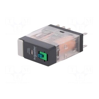 Relay: electromagnetic | DPDT | Ucoil: 24VDC | 5A/250VAC | 5A/30VDC | 5A