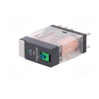 Relay: electromagnetic | DPDT | Ucoil: 24VDC | 5A/250VAC | 5A/30VDC | 5A