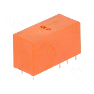 Relay: electromagnetic | DPDT | Ucoil: 48VDC | 8A | 8A/250VAC | 8A/30VDC