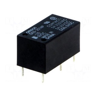 Relay: electromagnetic | DPST-NC | Ucoil: 5VDC | 5A/250VAC | 5A/30VDC