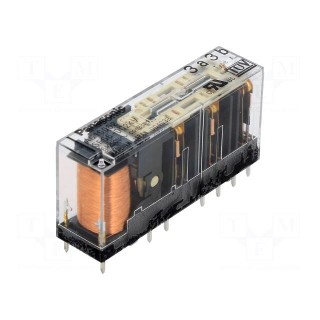 Relay: electromagnetic | NC x3 + NO x3 | Ucoil: 24VDC | 6A/250VAC | 6A