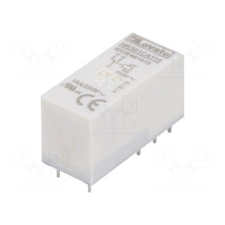 Relay: electromagnetic | SPDT | Ucoil: 110VAC | 16A/250VAC | 12A/30VDC