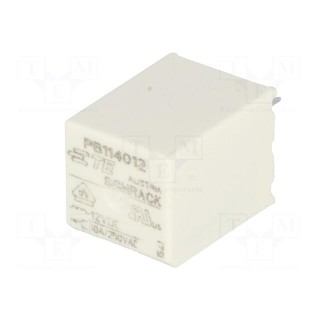 Relay: electromagnetic | SPDT | Ucoil: 12VDC | 10A | 10A/250VAC | PCB