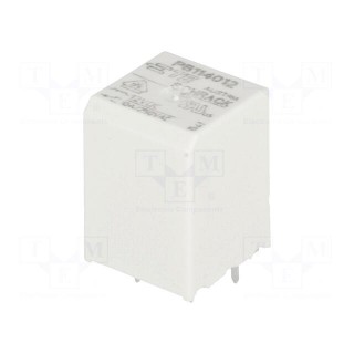 Relay: electromagnetic | SPDT | Ucoil: 12VDC | 10A/250VAC | 10A | 400Ω
