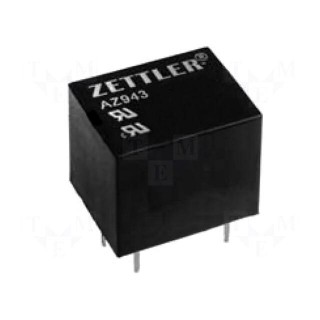 Relay: electromagnetic | SPDT | Ucoil: 12VDC | 15A | 10A/277VAC | PCB