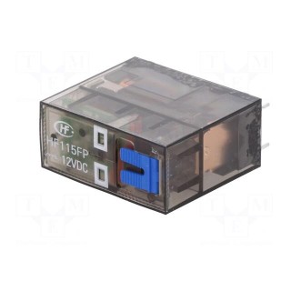 Relay: electromagnetic | SPDT | Ucoil: 12VDC | 16A/250VAC | 16A | 400mW