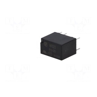 Relay: electromagnetic | SPDT | Ucoil: 12VDC | 2A | 0.5A/125VAC | PCB