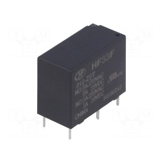 Relay: electromagnetic | SPDT | Ucoil: 12VDC | 10A | 5A/250VAC | PCB