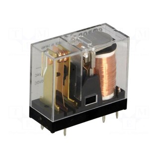 Relay: electromagnetic | SPDT | Ucoil: 12VDC | Icontacts max: 5A | PCB