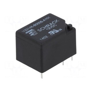 Relay: electromagnetic | SPDT | Ucoil: 12VDC | 7A/250VAC | 7A/24VDC | 7A