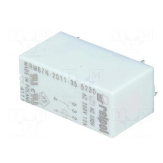 Relay: electromagnetic | SPDT | Ucoil: 230VAC | 12A/250VAC | 12A/24VDC
