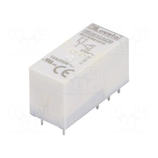 Relay: electromagnetic | SPDT | Ucoil: 230VAC | 16A/250VAC | 12A/30VDC