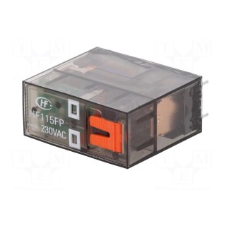 Relay: electromagnetic | SPDT | Ucoil: 230VAC | 16A/250VAC | 16A