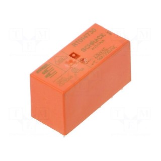Relay: electromagnetic | SPDT | Ucoil: 230VAC | 16A/250VAC | 16A/24VDC