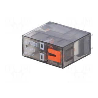 Relay: electromagnetic | SPDT | Ucoil: 24VAC | 16A | 16A/250VAC | PCB